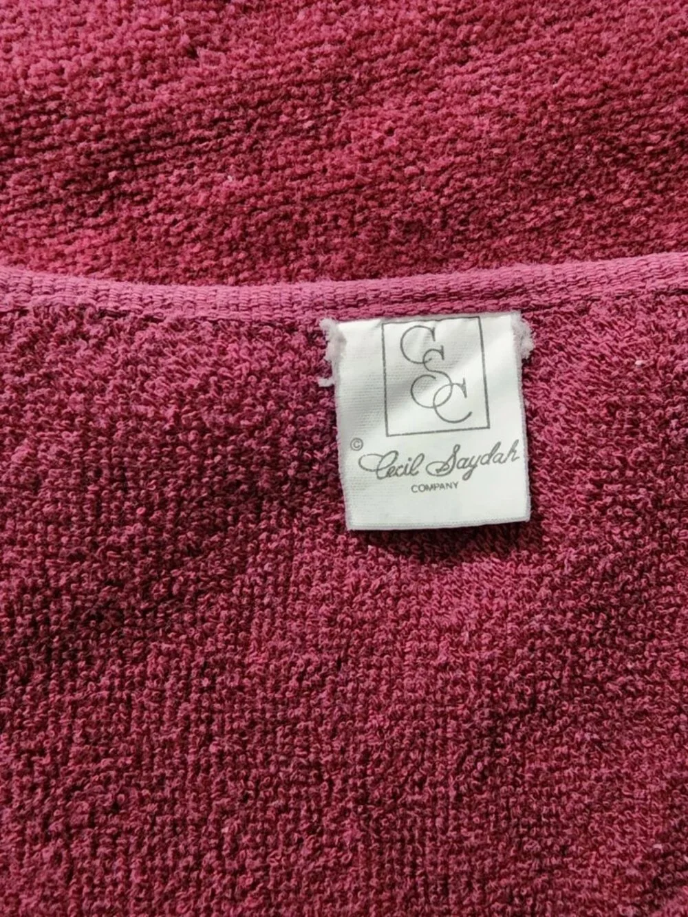 Burgandy Hand Towels
